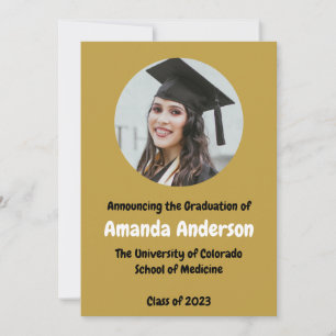 Foto Abschluss Grad 2023 Ankündigung