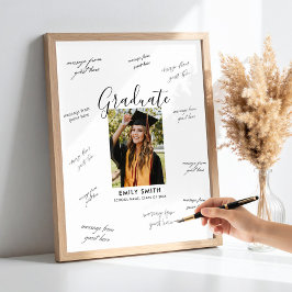 Foto-Abschlussfeier-Gästebuch-Unterschrift Poster