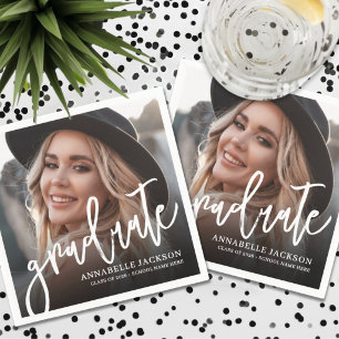 Foto Abschlussfeier Servietten