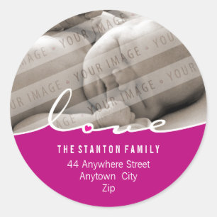 FOTO ADDRESS STICKER :: Liebe dividieren 4