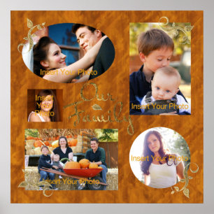 Foto Album Collage Poster