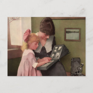 Foto Album Moment. Anfang der 1900er Jahre. Postkarte