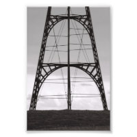 Foto Alphabet Letter A3 4x6 Schwarz/Weiß