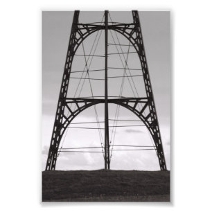 Foto Alphabet Letter A3 4x6 Schwarz/Weiß