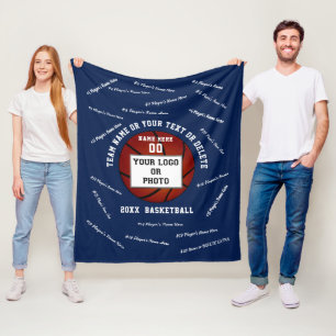 Foto-ältere Nachtgeschenke für Basketball-Spieler Fleecedecke