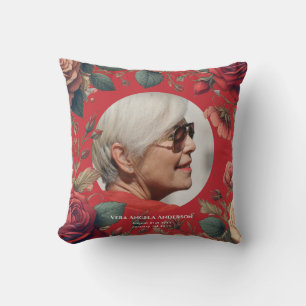 Foto-Andenken-Feier-des-Lebens-Trauer-Geschenke Kissen