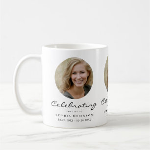 Foto-Andenken zur Lebensfeier Kaffeetasse