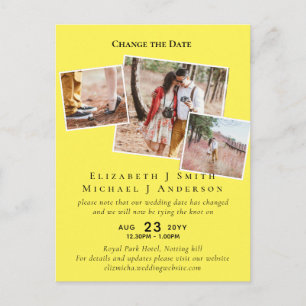 FOTO ändert die Datumspläne Aufschieben JEDES Erei Postkarte