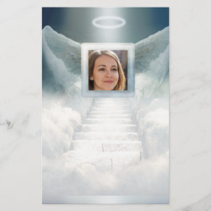 Foto Angel Stationery hinzufügen Briefpapier