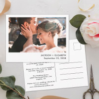 Foto-Ankündigung verheiratet