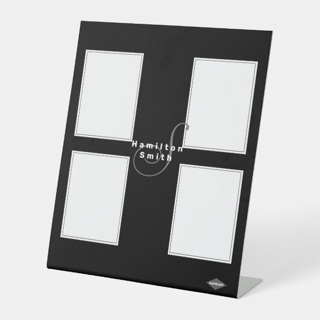 Foto-Anzeige - HAMbyWG - Jedes Farbpalettendepot-Z Sockelschild (Vorderseite)