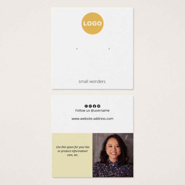 Foto-Anzeigetafel hinzufügen (Vorne & Hinten)