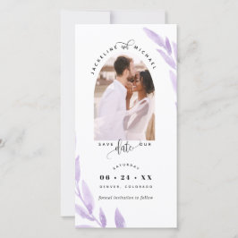 Foto Arch, Mauve Wedding speichern das Date-Leseze