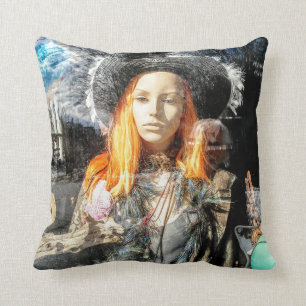 Foto Art The Guardian Angel Throw Kissen