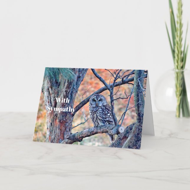 Foto "Artenreichtum"Beileid Karte (Vorderseite)