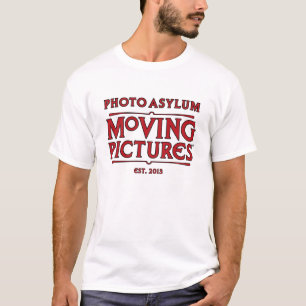 Foto-Asyl-bewegliche Bild-Vintages T-Shirt