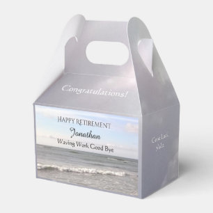 Foto atlantischer Ozeanwellen Ruhestand Funny Geschenkschachtel