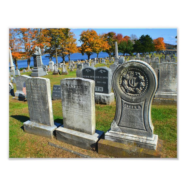 Foto auf dem Friedhof (Vorne)