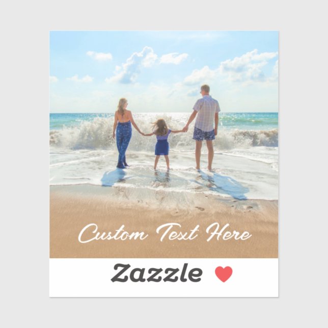 Foto-Aufkleber für Fotos und Text Aufkleber (Blatt)