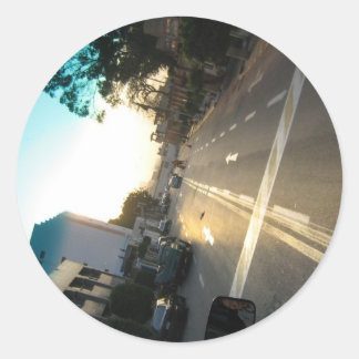 Foto-Aufkleber Runder Aufkleber