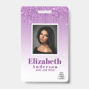FOTO AUSWEIS - Mitarbeiter VIP Ausweis Girly Glitt