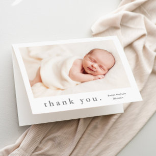Foto Baby Dankeskarte