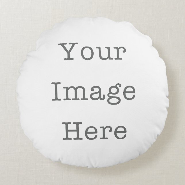 Foto Baby & Kids Cotton Pilze Rundes Kissen (Vorderseite)