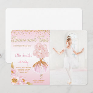 Foto Ballerina Einladung