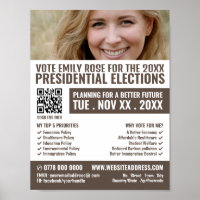 Foto-Banner politische Wahlkampfwerbung