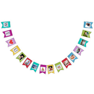 Foto-Banner Wimpelkette