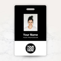 Foto, Bar, Logo, Name des Mitarbeiters