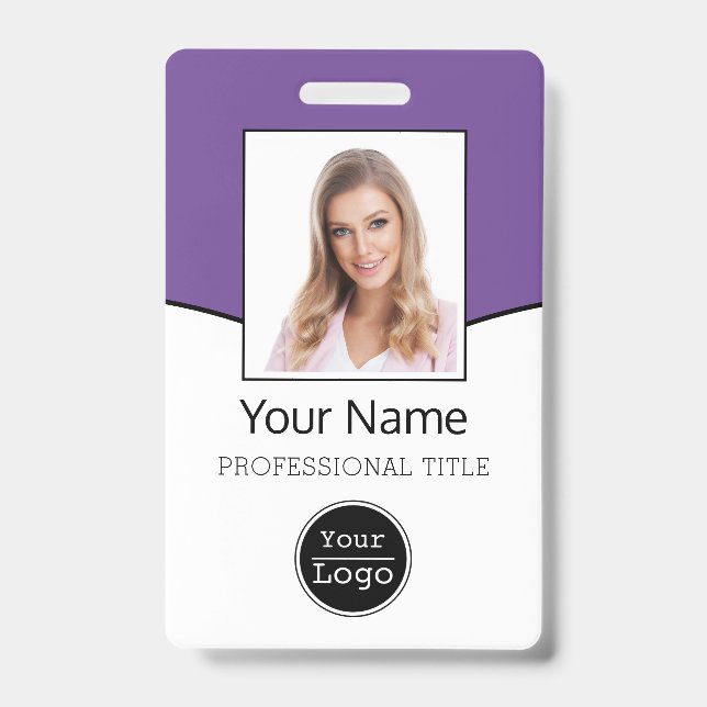 Foto, Bar, Logo, Name-ID falsch Ausweis (Vorderseite)