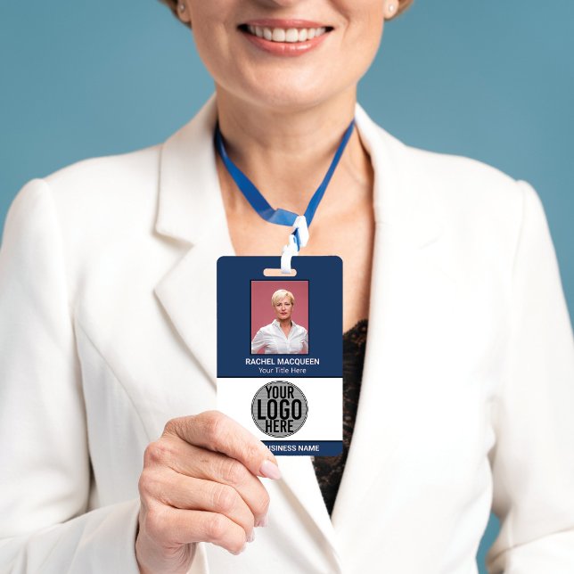 Foto-Barcode-Logo Firmenname Unternehmen Ausweis (Von Creator hochgeladen)