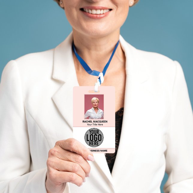 Foto-Barcode-Logo Firmenname Unternehmen Ausweis (Von Creator hochgeladen)