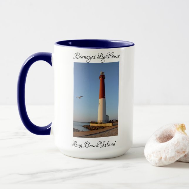 Foto Barnegat Lighthouse Tasse (Mit Donut)