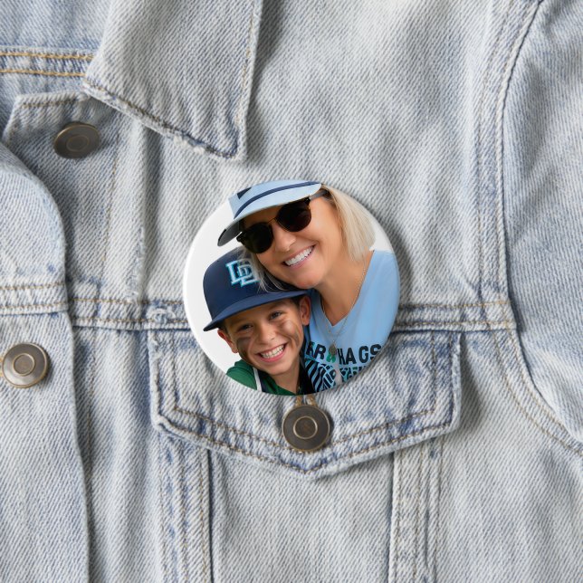 Foto Baseball Oma Button (Beispiel)