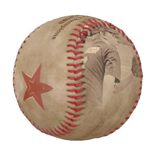 Foto Baseball Sepia Toning - Dirty Beige - STARS