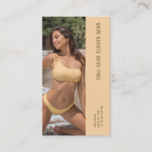 Foto Beach Bikini Barista Treuekarte