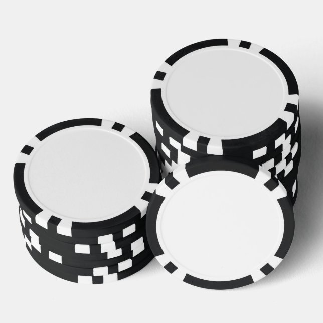 Foto bearbeiten Schwarzweiß Pokerchips (Stapel)