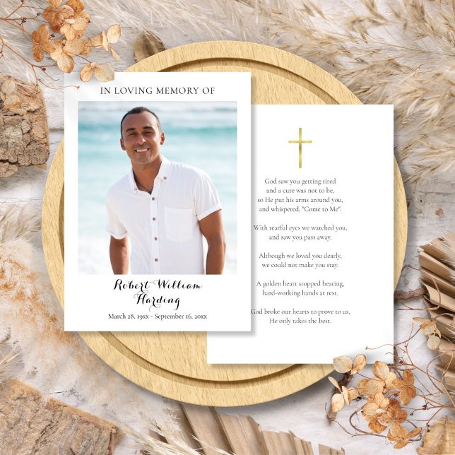Foto Beerdigung Beileid Gedenkkarten Einladung (Photo Funeral Sympathy Memorial Prayer Cards)