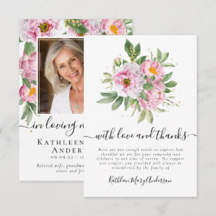 Foto Beileid Beerdigung Gedenkstein Dankeschön Kar Dankeskarte