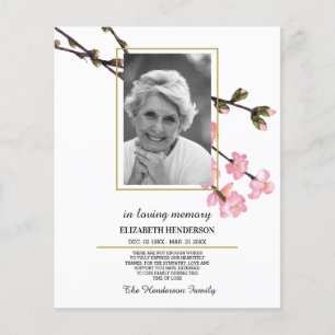 FOTO/Beileid/Danke/In Loving Memory. Flyer