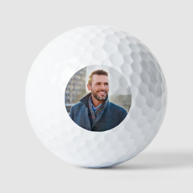 Foto benutzerdefiniert anpassen golfball (Vorderseite)