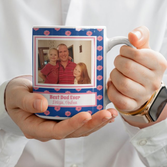 Foto Best Dad Zitat  Kaffeetasse (Von Creator hochgeladen)