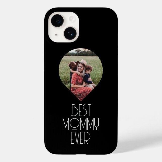 Foto Best Mommy Ever Modern Script Case-Mate iPhone Hülle (Rückseite)