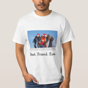 Foto "Beste Freunde je benutzerdefinierten Freund" T-Shirt