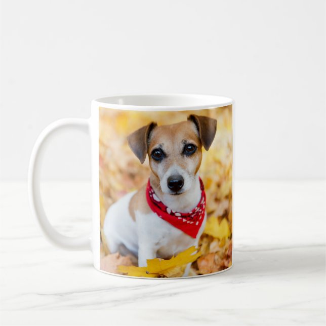 Foto Bester Hund Mama Name Kaffeetasse (Links)