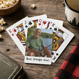 Foto Bester Opa je Spielkarten