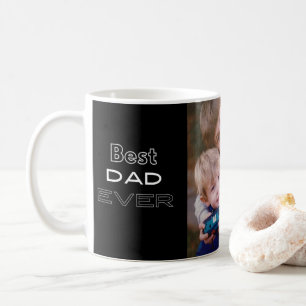 Foto Bester Vater je Vatertag, Geschenk für Vater Kaffeetasse