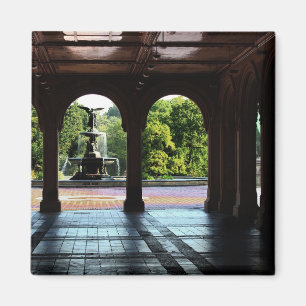 Foto Bethesda Terrace in Central Park, NYC Magnet